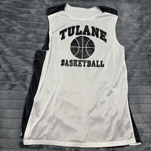 Tulane University Nike Basketball Jersey Mens XL Black White Reversible Mesh